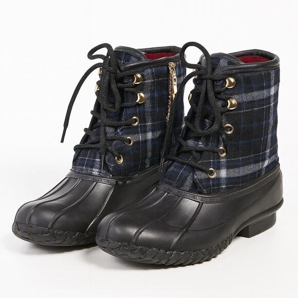Tommy Hilfiger Roan Faux Fur Lined Duck Boots - Picture 1 of 15